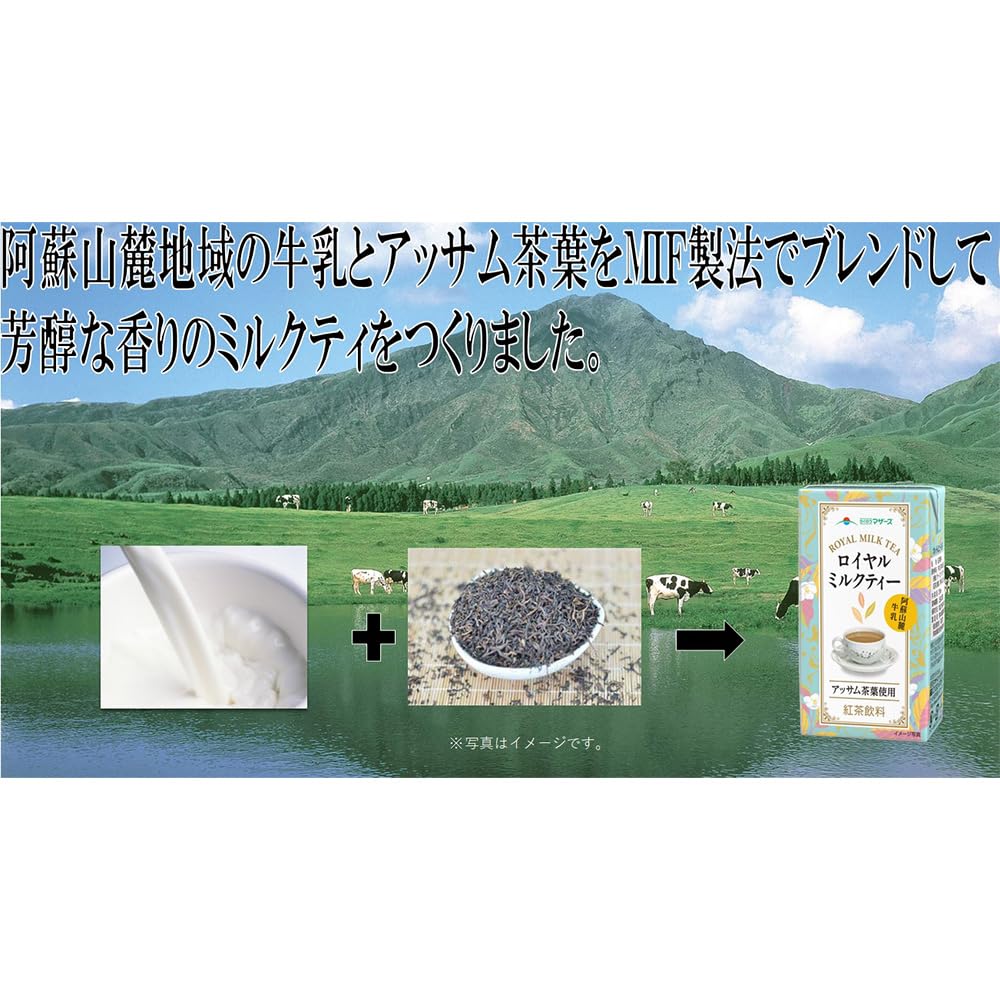 Amazon.co.jp: らくのうマザーズ ロイヤルミルクティー 250ml紙パック